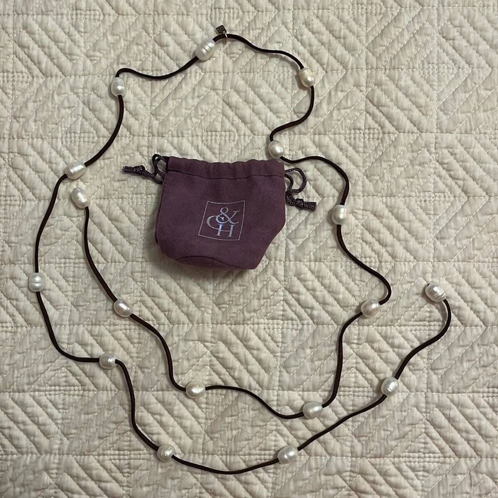 C&H necklace or bracelet with dust bag